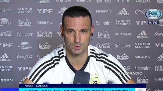 Scaloni: "Lautaro è il presente e il futuro. Lui con Agüero e Messi? Vorrei metterli sempre"