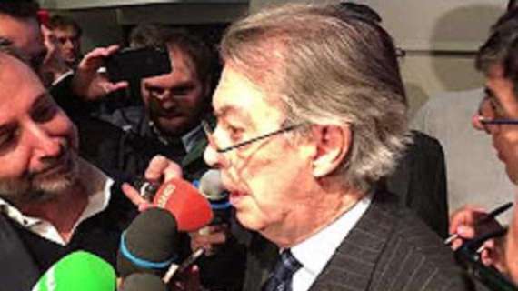 VIDEO - Moratti: "Rispetto per gli sforzi di Suning, serve dar loro tempo"