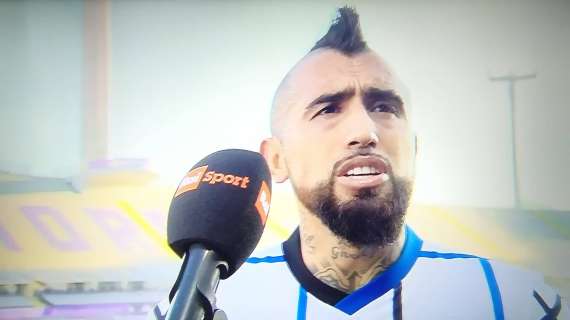 Vidal al 45esimo: "Avevo tanta voglia di segnare. Voglio essere importante per l'Inter con altri gol"