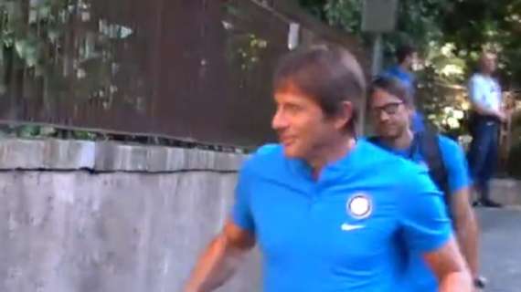 VIDEO - L'Inter comincia il ritiro, l'arrivo dei nerazzurri a Lugano