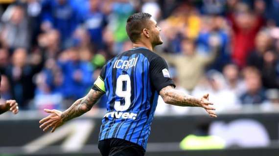 Icardi, un gol ogni 2,3 tiri: il capitano dell'Inter ha la media migliore in Italia. Anche Perisic in Top 10