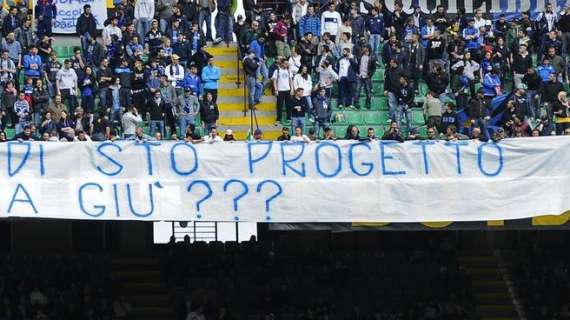 Progetto contestato, Strama alla Curva: "Io vi dico..."