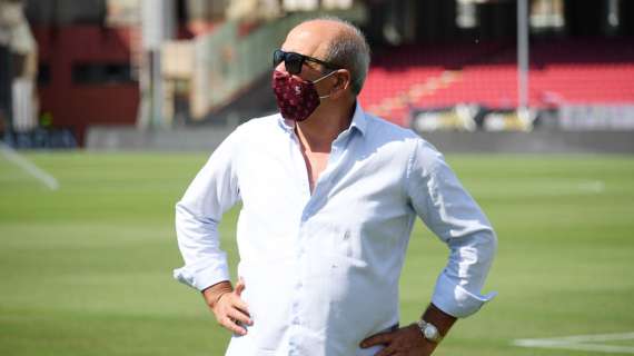 Salernitana, Fabiani: "Non siamo Inter, Juve o Milan, per certi versi mi fa piacere"