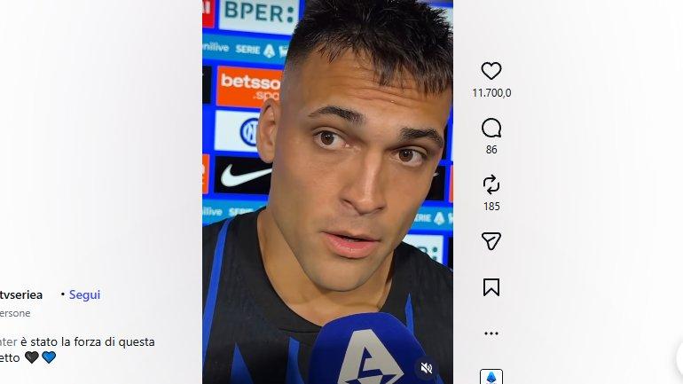 Lautaro: "Finché potrò darò sempre il massimo per questa maglia"