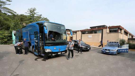 FOTO - Ritiro, ci siamo: l'Inter parte verso Pinzolo