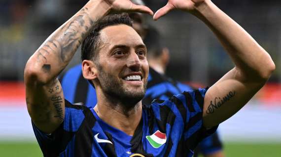 Inter-Atalanta 4-0, Calhanoglu esulta: "Vittoria importante, siamo sulla strada giusta"