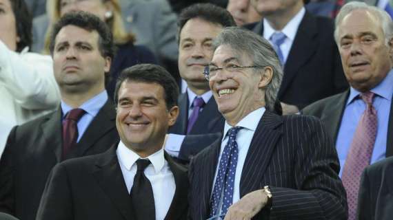 Juan Laporta: "Moratti è una grande persona..."