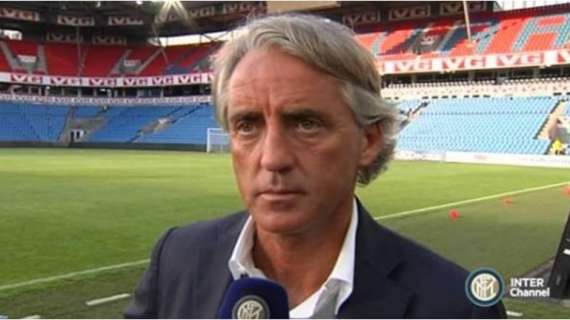 Mancini: "Spero che l'Inter faccia un bel derby. Se il Milan andasse a -10..."