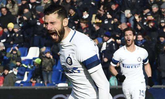 Candreva: "Ora possiamo e dobbiamo migliorare, domani sera a San Siro..."