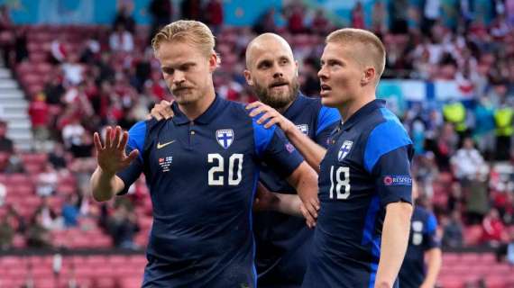 La Finlandia batte la Danimarca, decide Pohjanpalo. Hojbjerg spreca la chance del pari su rigore