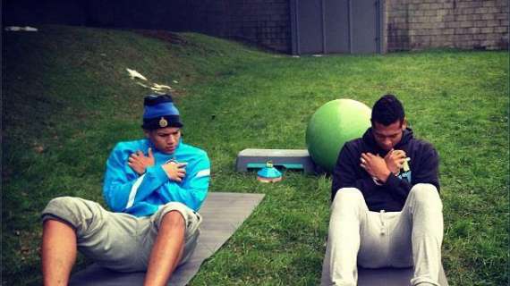 FOTO - Infinito Guarin: "Mi alleno con mio fratello!"