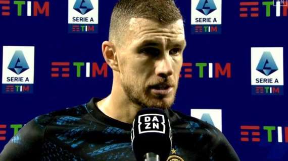 Dzeko a DAZN: "Non si può sempre giocare bene, oggi contava solo vincere"