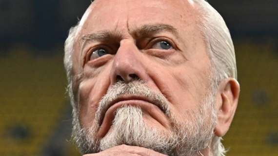Napoli, De Laurentiis: "Non mi permetto di fare previsioni, siamo tutti nelle mani di Dio"
