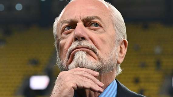 Domenica c'è Inter-Napoli, De Laurentiis: "Pensare allo scudetto è presunzione: l'obiettivo è l'Europa"