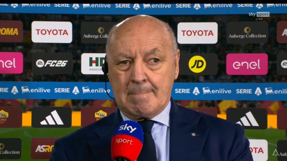 Marotta a Sky: "L'obiettivo è fare il massimo sul piano sportivo e ottenere il massimo in termini di ricavi"