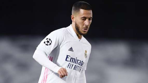 Real, sospiro di sollievo per Hazard: si è allenato dopo la botta alla caviglia rimediata con l'Inter