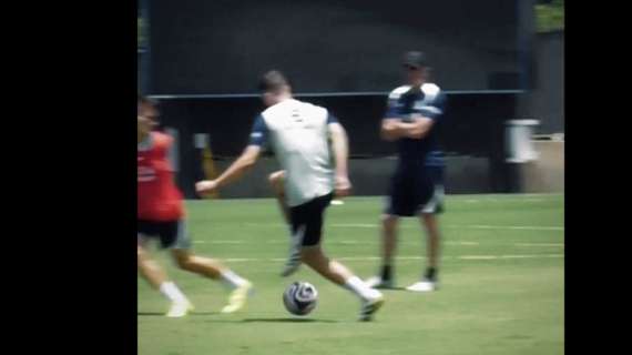 VIDEO - Sucic, lampi di classe in allenamento: gran giocata di suola del croato