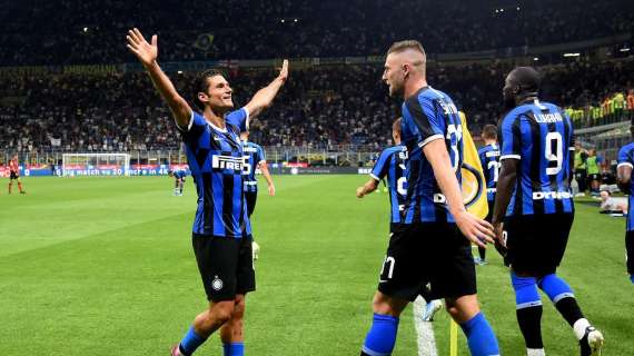 GdS - Inter, domino mercato: Candreva alla Samp sblocca Darmian. E Mourinho torna alla carica per Skriniar