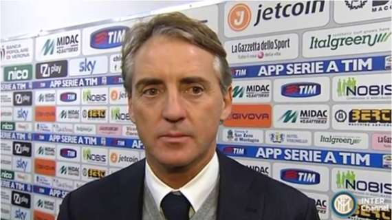 Mancini: "Il 4-2-3-1 è una opzione. Un arrivo? Magari in prestito e in 2-3 anni..."