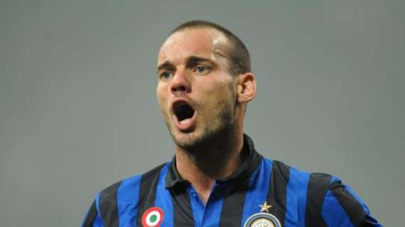 Sneijder: "Sono in piena attività. Rientro? Ora..."