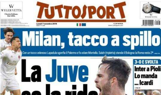 Prima pagina TS - Inter a Pioli, lo manda Icardi