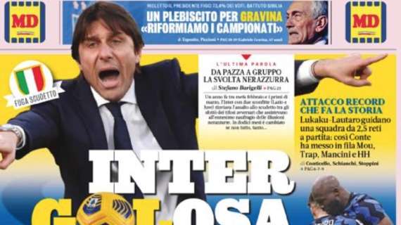 Prima GdS - Inter golosa: così Conte ha messo in fila Mou, Trap, Mancini e HH