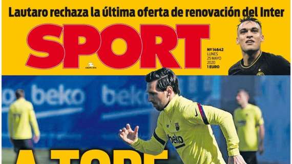 Prima Sport - Lautaro-Barcellona, no dell'argentino alla proposta di rinnovo dell'Inter
