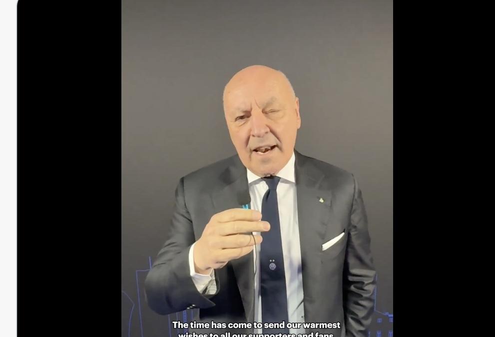 VIDEO - Gli auguri della famiglia Inter ai tifosi, Marotta e Chivu: "Grandi risultati e tante soddisfazioni nel 2026"