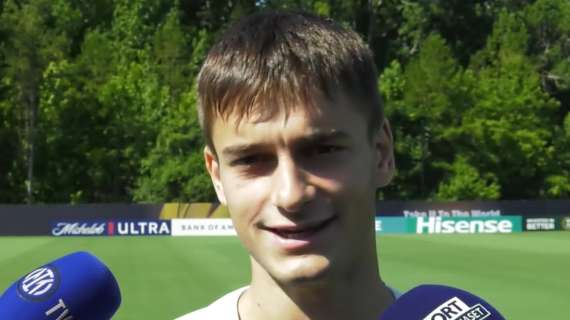 Berenbruch: "Per noi giovani è una grande opportunità. Chivu ha tantissimo entusiasmo, trasmette il fuoco che ha dentro"