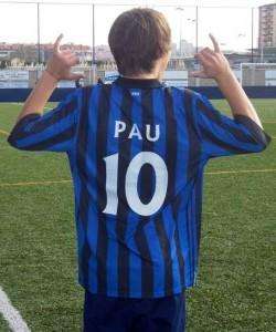 FOTO - Ecco Paulino de la Fuente con la 10 dell'Inter