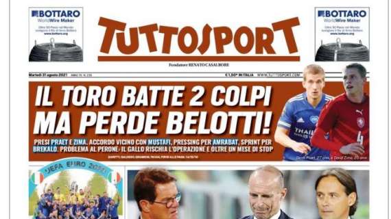 Prima TS - Capello: "Juve e Inter alla pari dopo gli addii di Ronaldo e Lukaku"