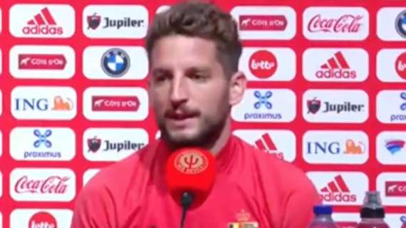 Mertens: "Lukaku? Se Romelu gioca, è meglio per il Belgio"