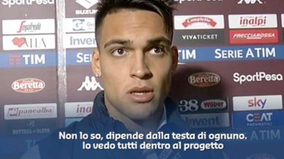 Lautaro a SM: "Dobbiamo fare punti per arrivare in Champions League"