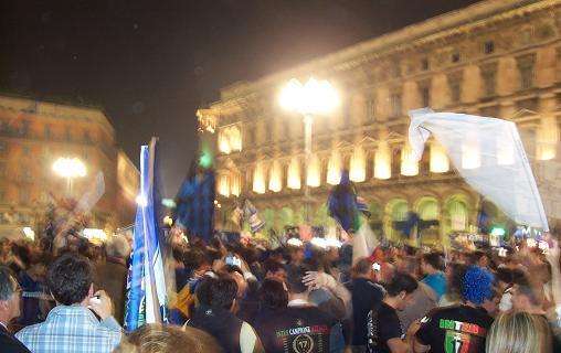 La Milano nerazzurra si riunisce in Piazza Duomo!