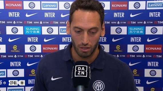 Calhanoglu a DAZN: "Arrivati giocatori importanti come Lukaku e Mkhitaryan. Obiettivi? Sempre gli stessi"