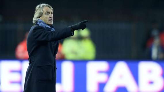 Mancini: "Giocatori dispiaciuti, dovevamo fare più punti"