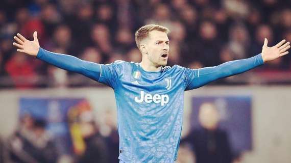 Juventus, Ramsey ironico su Instagram: "Quando scopri che questo weekend non si gioca"
