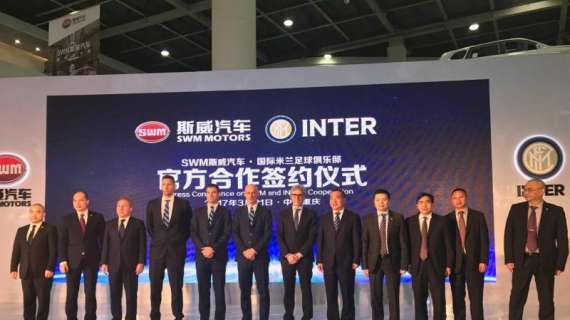 SWM Motors nuovo partner ufficiale dell'Inter, Gandler: "Passo importante per il nostro impegno in Asia"