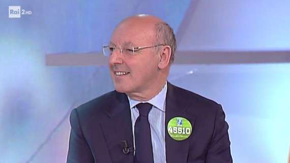 Juve, Marotta: "Per lo Scudetto Inter rivale più credibile"