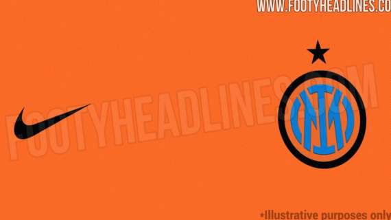 FootyHeadlines anticipa la terza maglia Inter 2023-2024: torna l'arancione di inizio anni Duemila