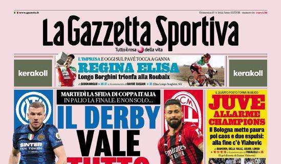 Prima GdS - Il derby vale tutto. Martedì la sfida di Coppa Italia, in palio la finale e non solo