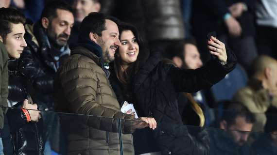 Salvini: "Auguri agli interisti per il loro inevitabile trionfo"