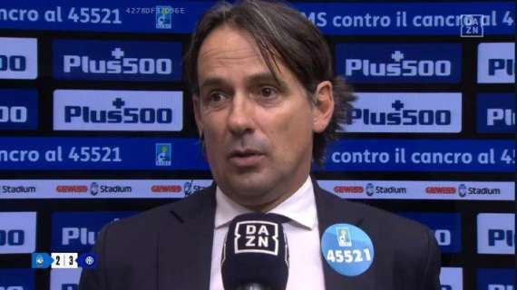 Inzaghi a DAZN: "Rigiocherei le 5 partite perse. A Dzeko rinnoverei il contratto"