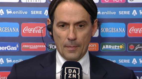 Inzaghi: "Ecco cosa è successo dopo il cambio di Dimarco. Negli scontri diretti bisogna essere perfetti"