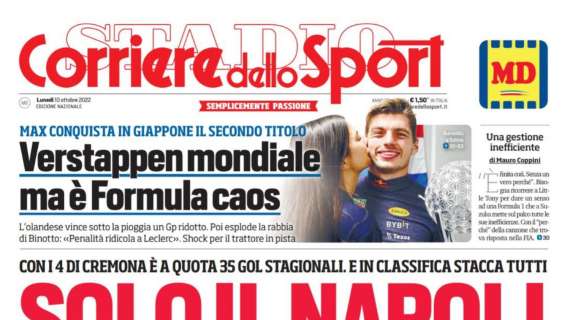 Prima CdS - Solo il Napoli. Roma, gioia a metà: Dybala segna e va ko