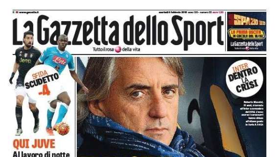 Prime Pagine - La resa dei conti di Mancini. ET cerca un nuovo socio e Soriano si avvicina all'Inter