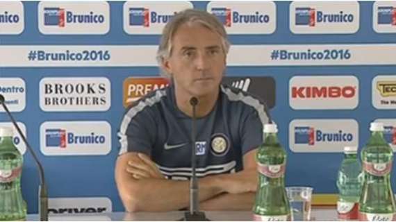 Mancini: "Bene nel primo tempo. Touré non viene, il riferimento sul mercato..."