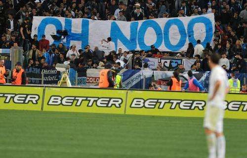 Lo striscione simbolo di quel Lazio-Inter