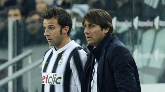 Del Piero: "Sarei stupito di un ritorno di Conte alla Juventus"