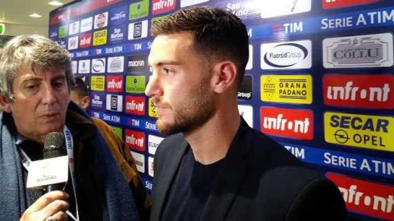 Cagliari, Ceppitelli in mixed zone: "Questa gara deve darci la spinta per domenica prossima"